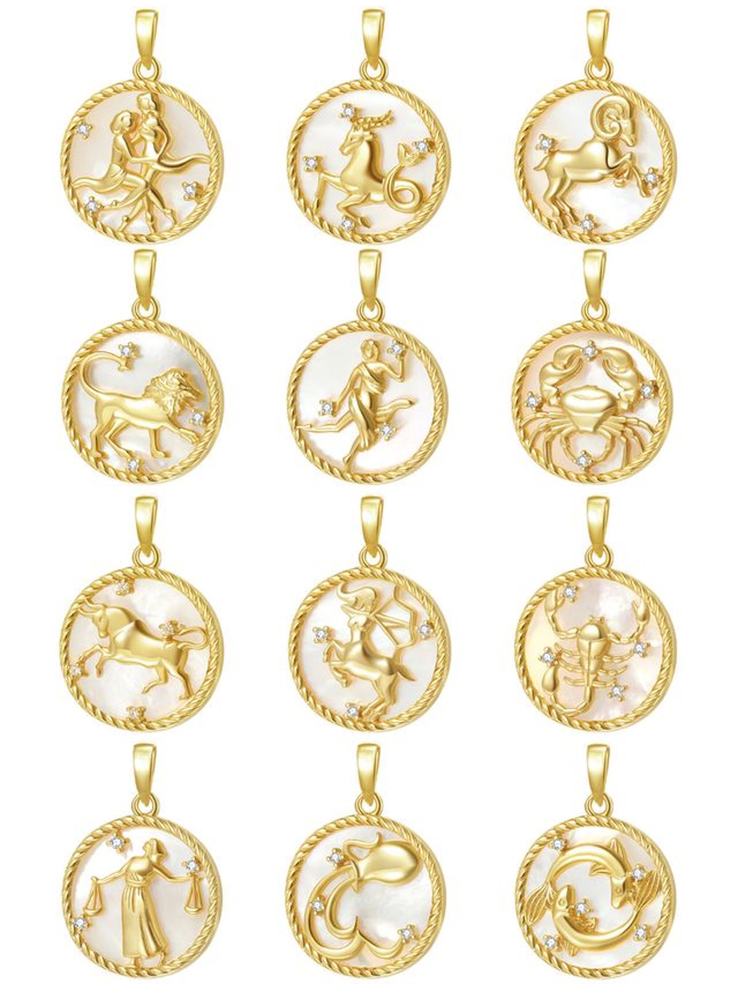 Hey Happiness - Cadena 'Capricorn' en oro