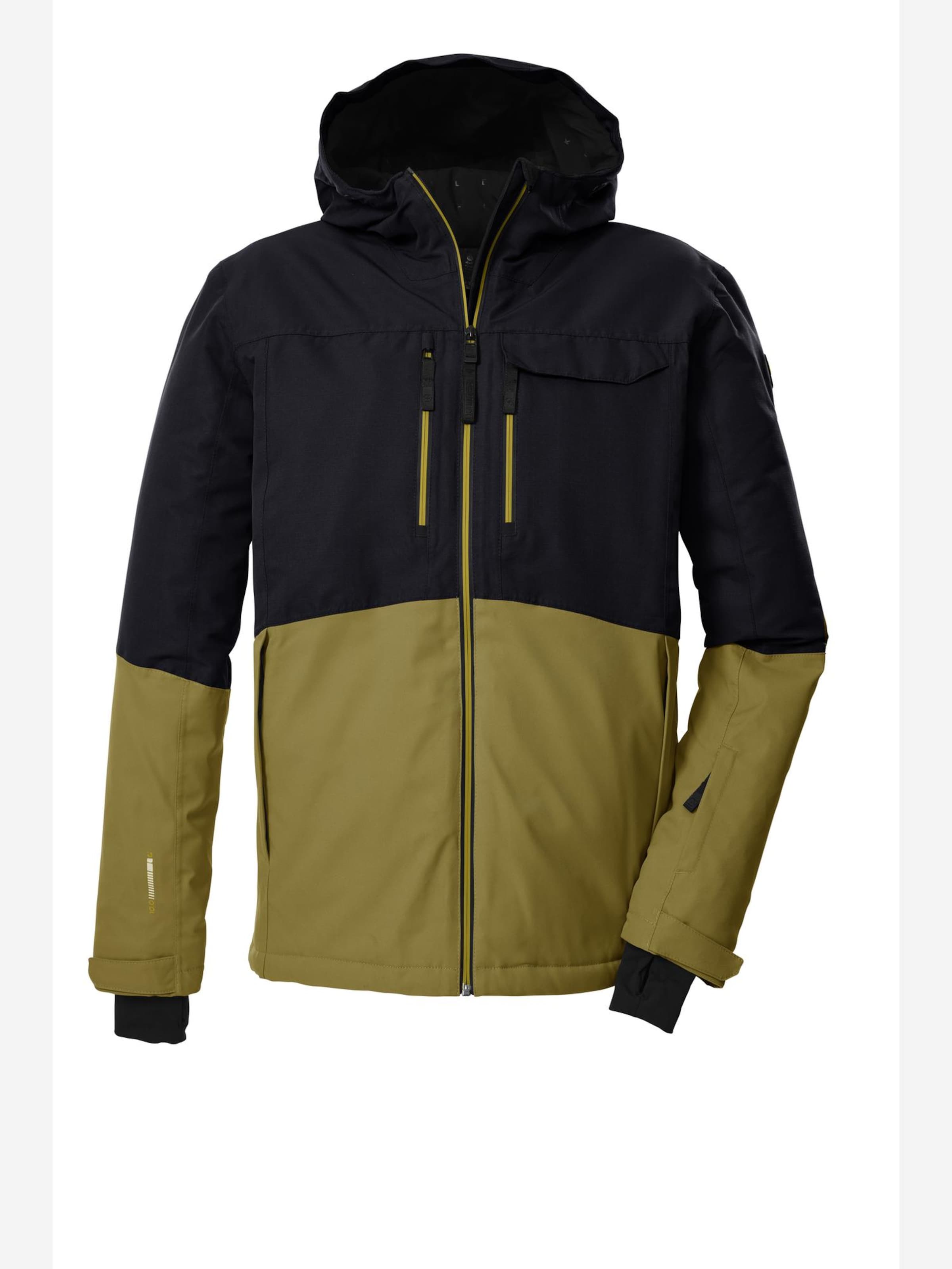 KILLTEC Winter jacket 'KSW 53' in Black: front