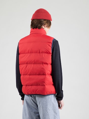 La Martina Vest in Red: back