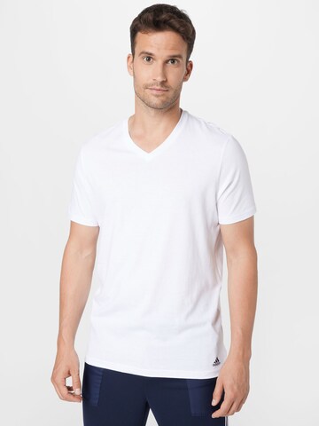 ADIDAS SPORTSWEAR Performance Shirt in White: front