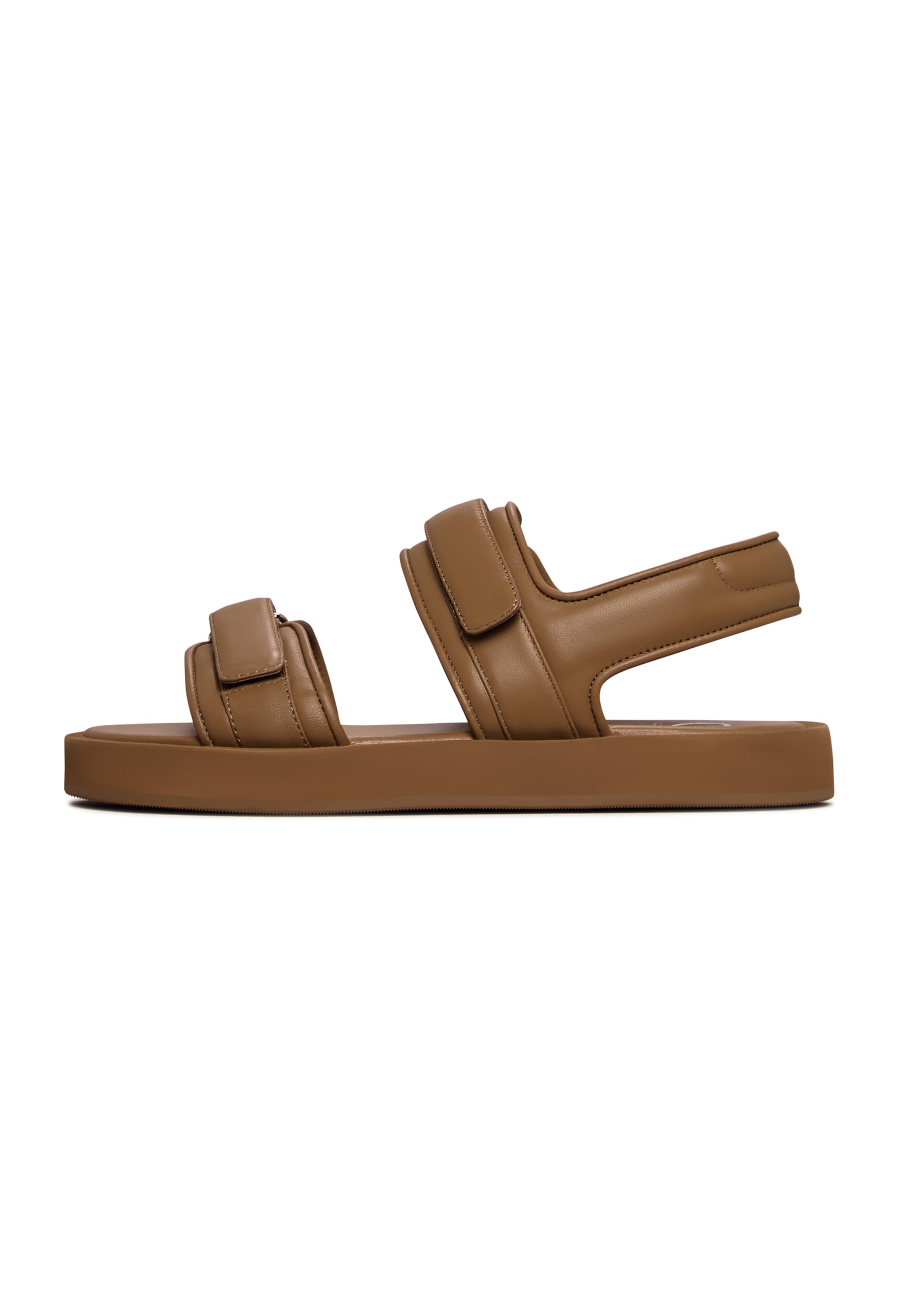 CESARE GASPARI Sandal in Beige: front