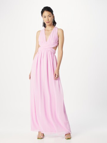 NLY by Nelly - Vestido de noche 'Like A Vision' en rosa: frente