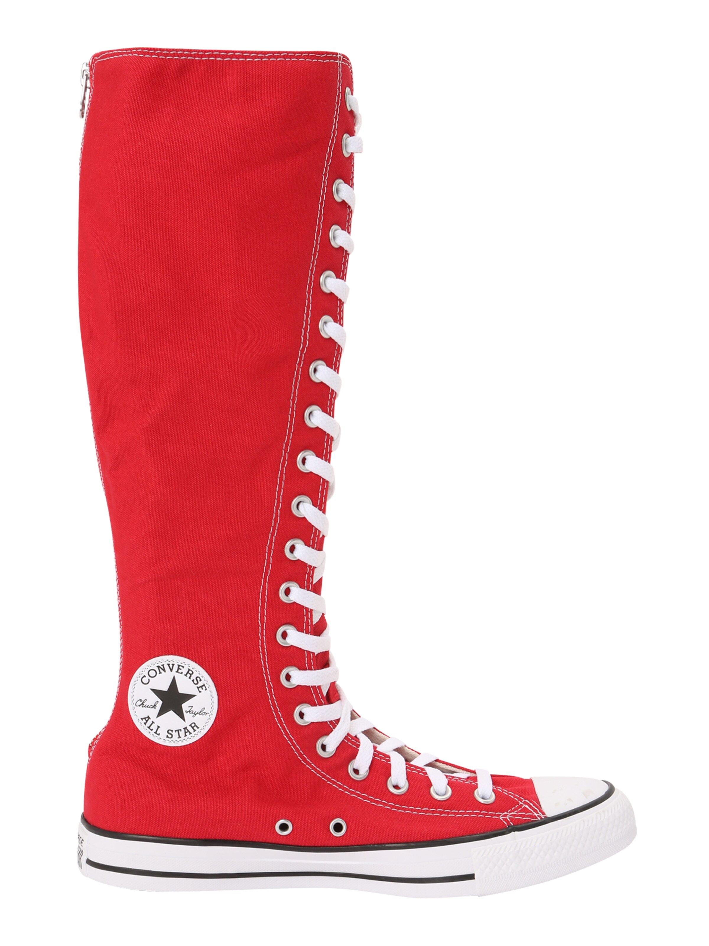 CONVERSE Korkeavartiset tennarit 'CTAS' värissä punainen