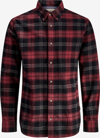 JACK & JONES Overhemd 'Barkley' in Rood: voorkant