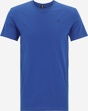 G-STAR Tričko – modrá: přední strana