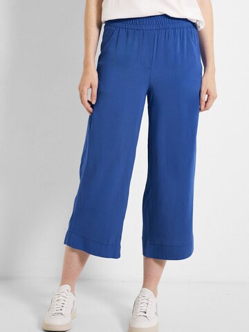 CECIL Wide leg Trousers 'Neele' in Blue: front