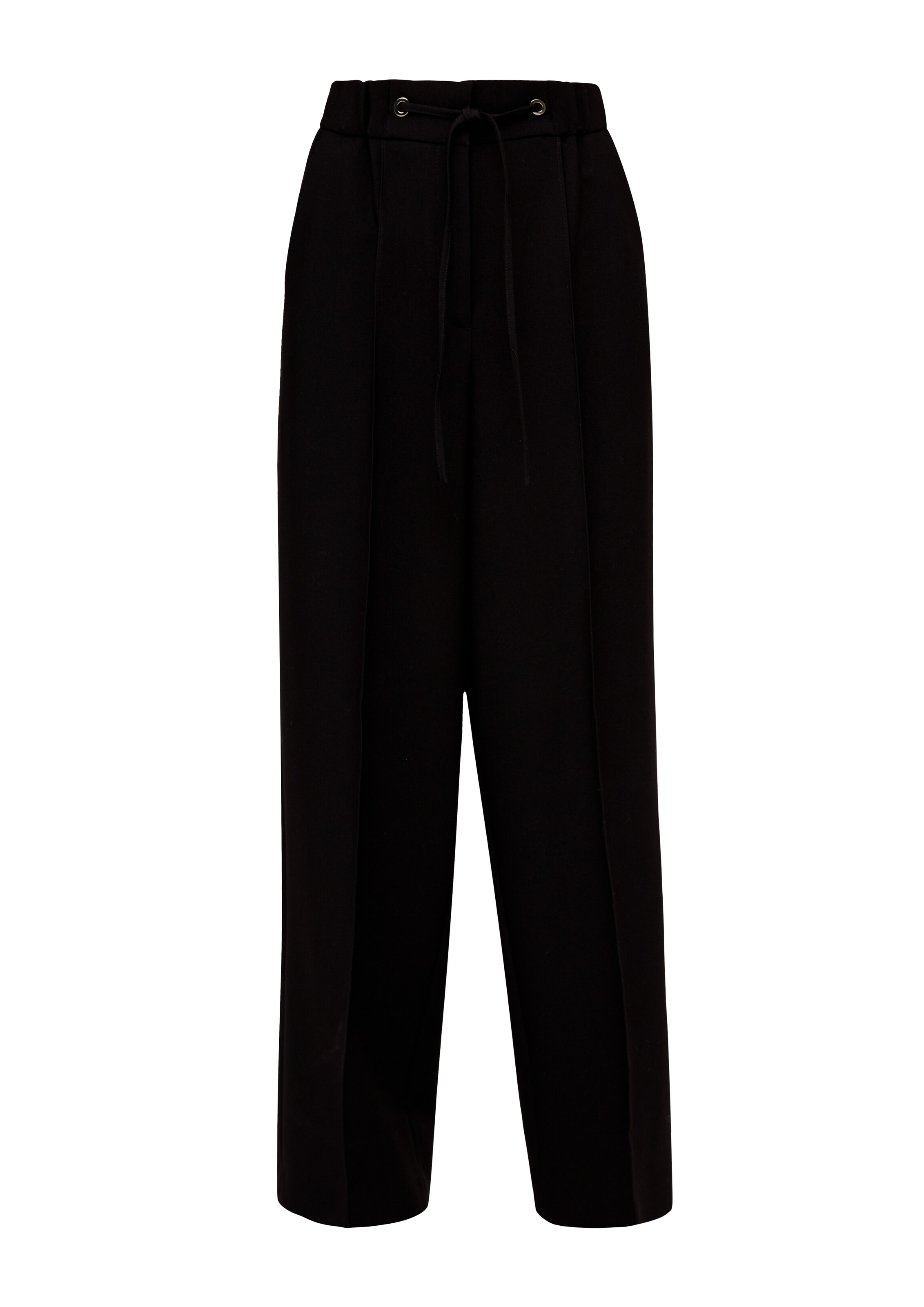 s.Oliver BLACK LABEL Pantalon en noir, Vue avec produit