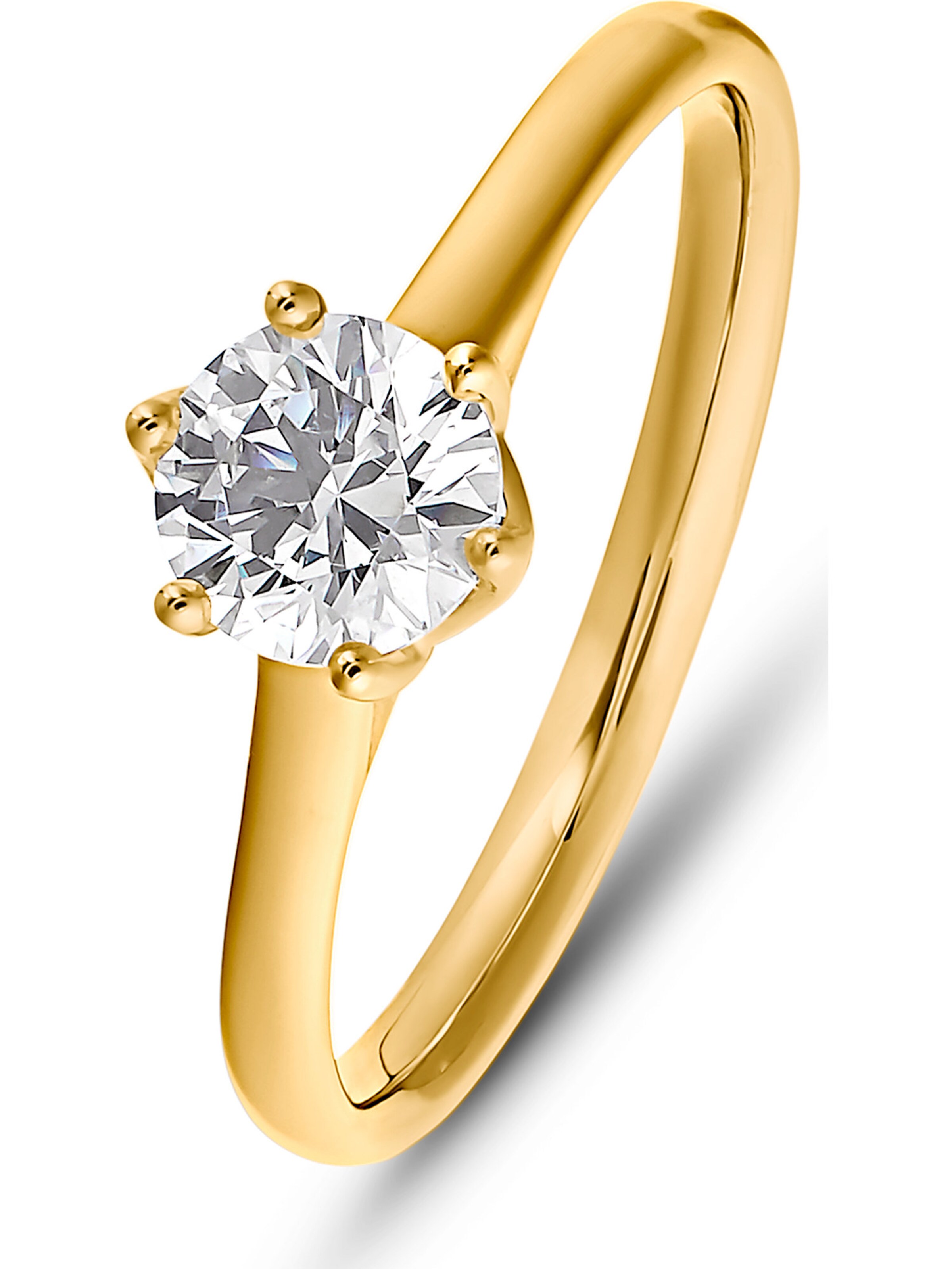 CHRIST Ring in Gold: Vorderseite