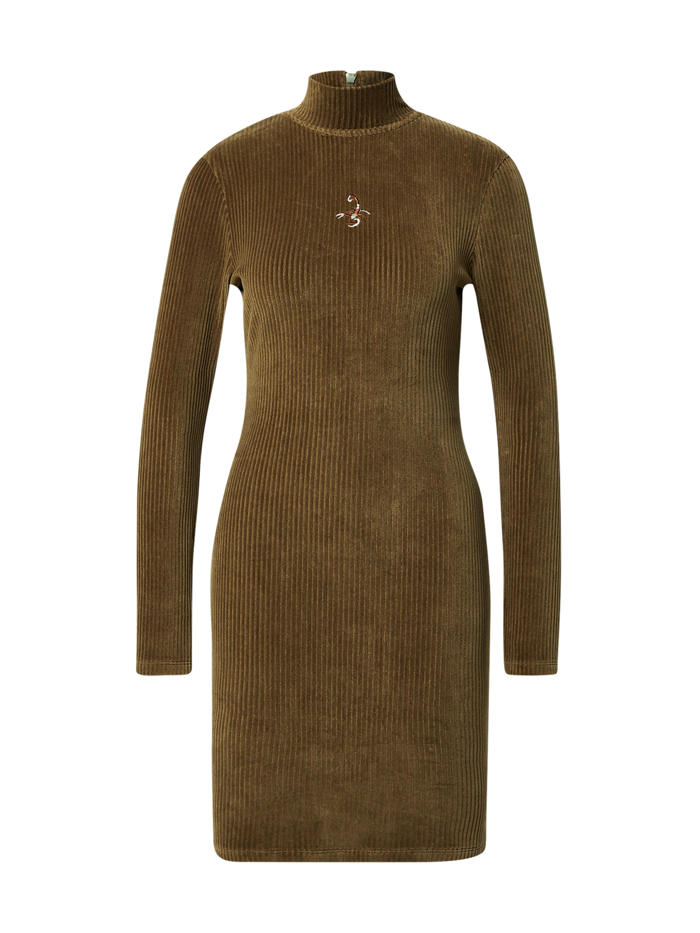 VIERVIER Šaty 'Alea' – zelená: přední strana