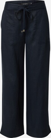 Wide Leg Pantalon 'JOVONIE' Lauren Ralph Lauren en bleu : devant