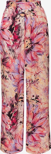 LASCANA Hlače u sivkasto ljubičasta (mauve) / roza / roza / crna, Pregled proizvoda