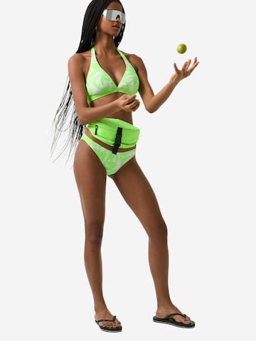 Bogner Fire + Ice Bustier Bikinitop 'Jasmin' in Grün