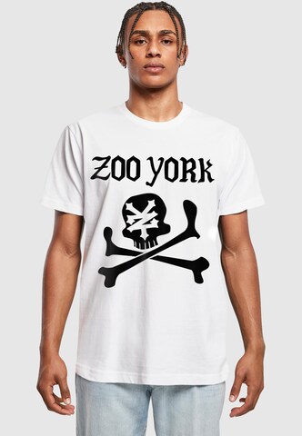 ZOO YORK T-Shirt in Weiß: Vorderseite
