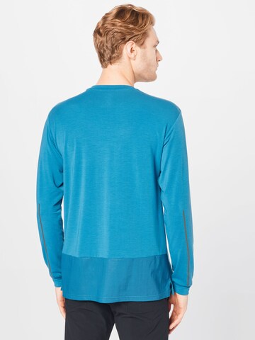 OAKLEY Sportshirt 'Liberation Sparkle' in Blau