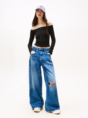 Tommy Jeans Футболка 'ESSENTIAL' в Черный