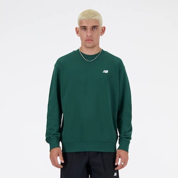 new balance Sweatshirt 'Sport Essentials French Terry Crew' in Groen: voorkant