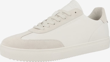CLAE - Sapatilhas baixas 'Deane' em branco: frente