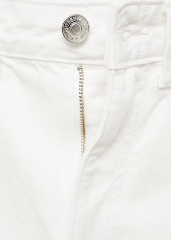 MANGO MAN Regular Jeans in Weiß