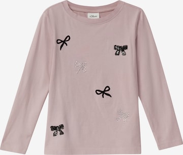 s.Oliver Shirt in Roze: voorkant