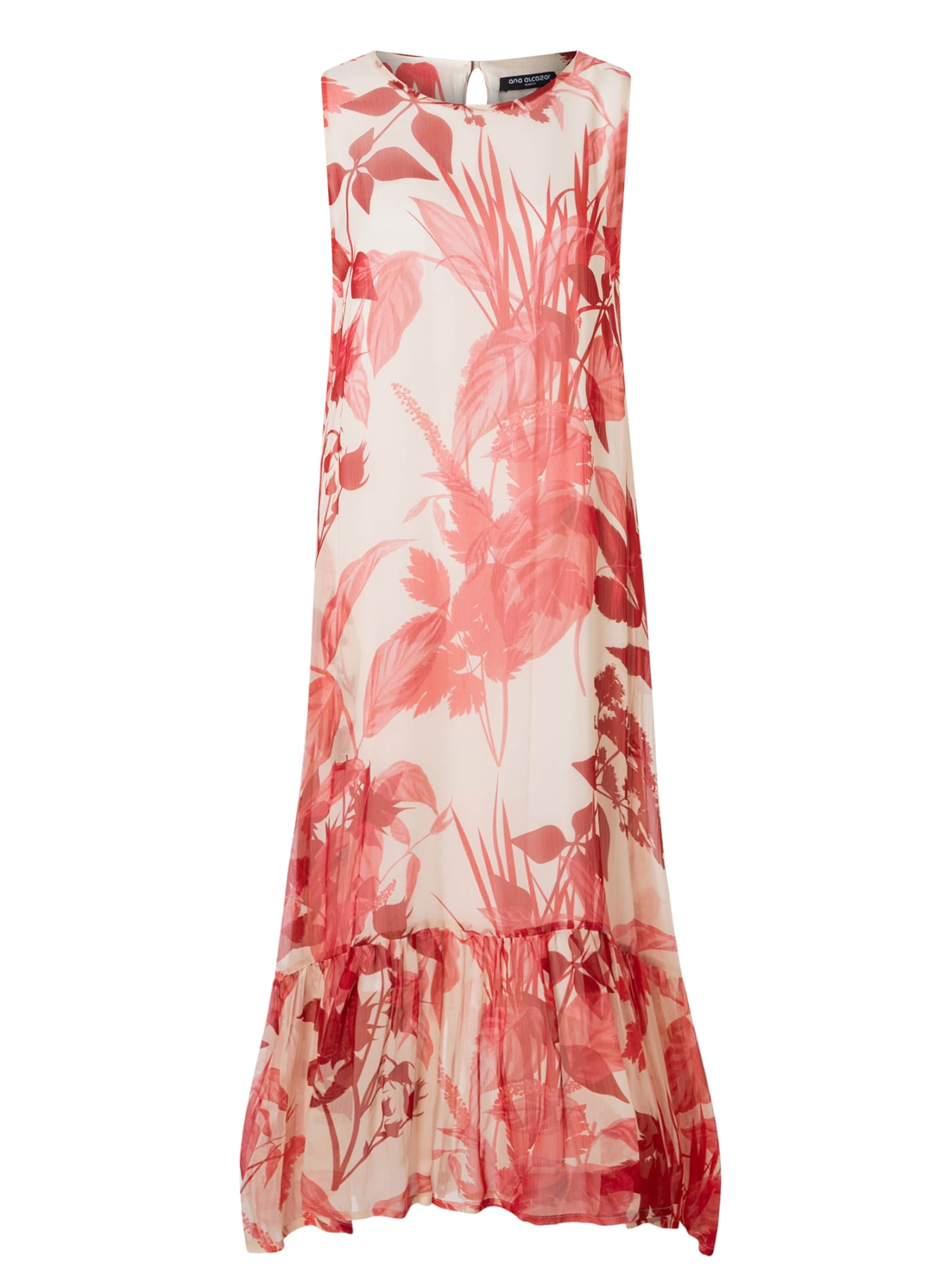 Ana Alcazar Jurk 'Doreny' in Roze: voorkant