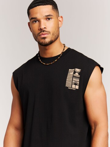 PROTEST Shirt 'PRTDilston' in Schwarz