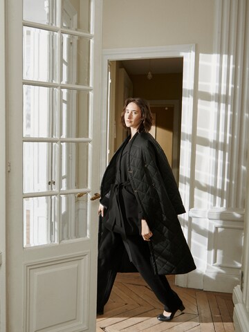 Guido Maria Kretschmer Women Between-seasons coat 'Hedda' in Black