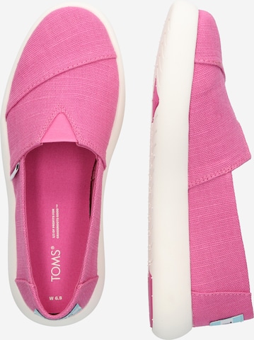 TOMS Slip-Ons 'ALPARGATA MALLOW' in Pink