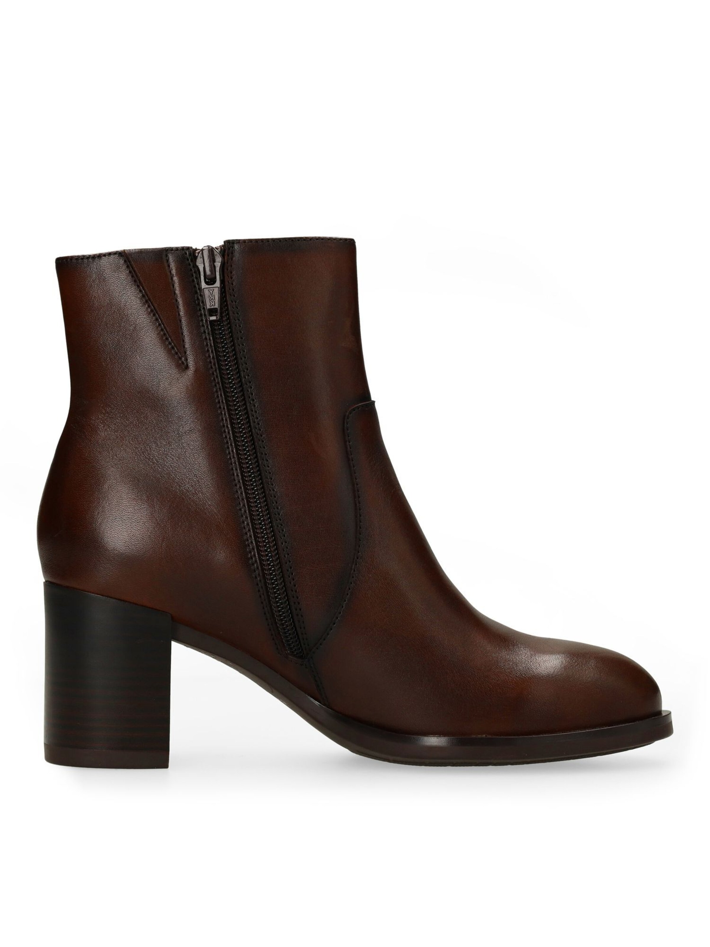 Bottines no stress en marron