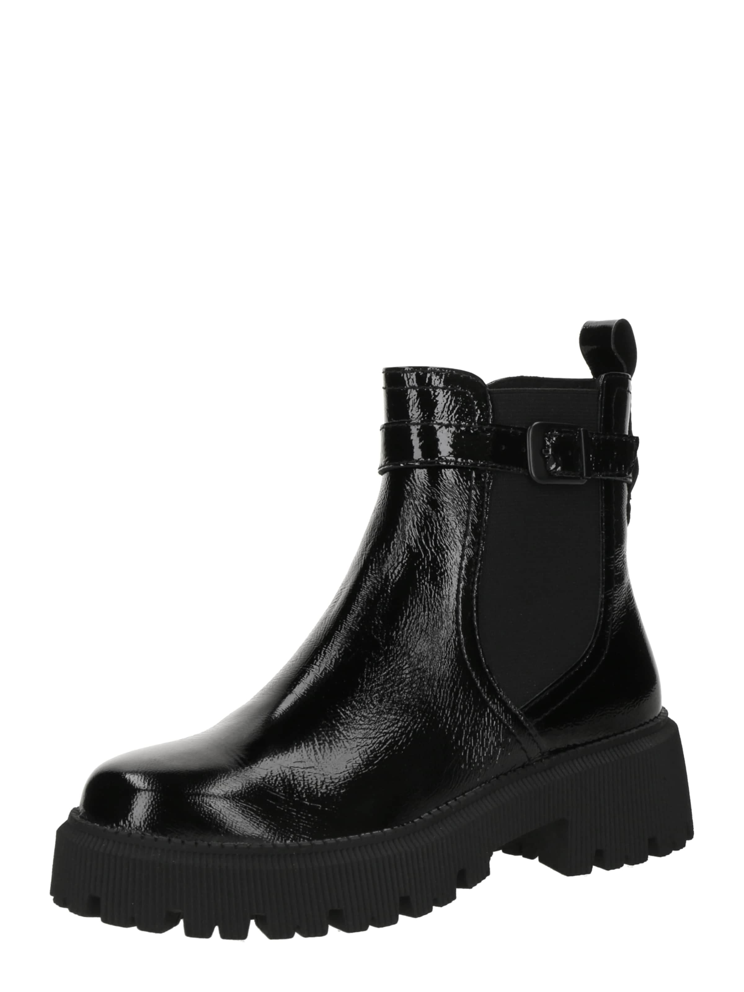 CAPRICE Chelsea Boots 'DILARA' in Black: front