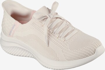 Baskets basses SKECHERS en beige