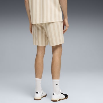 PUMA Regular Sportbroek in Beige