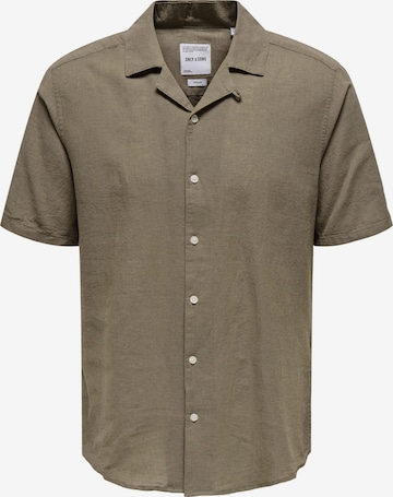 Only & Sons Skjorte 'CAIDEN' i brun: forside