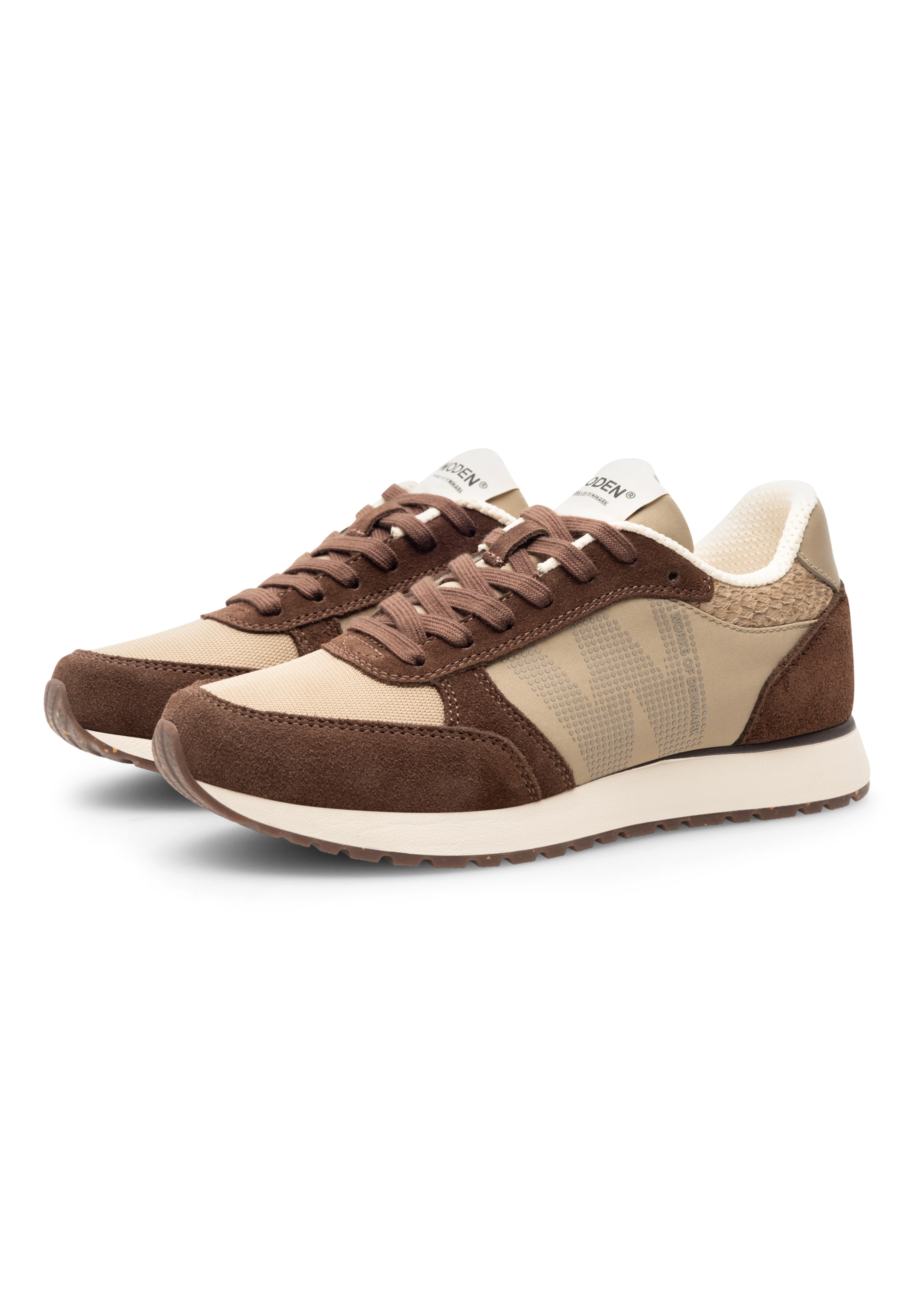 WODEN Sneakers laag 'Ronja' in Bruin
