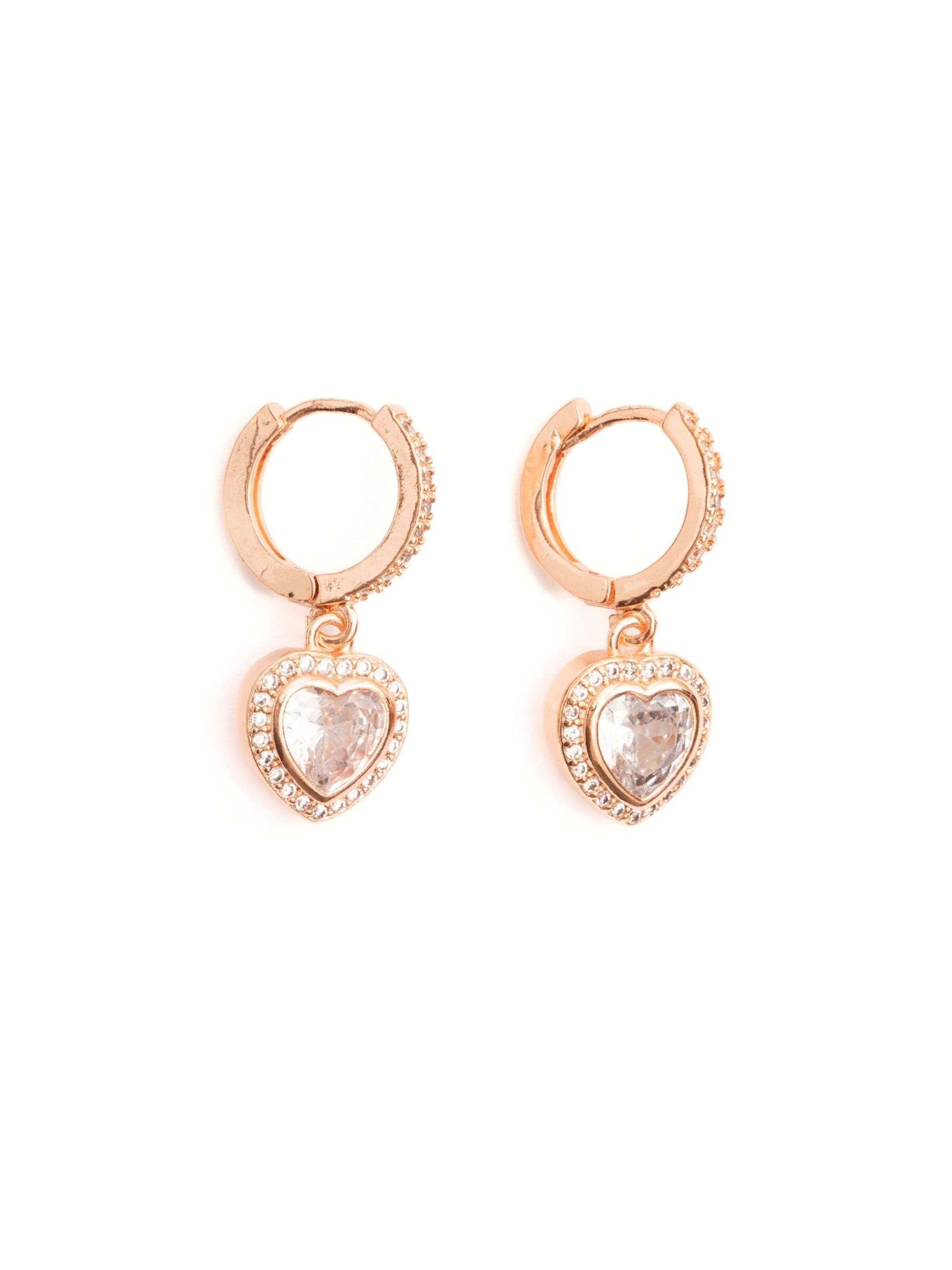 Secret Stones Earrings 'Love me' in Gold