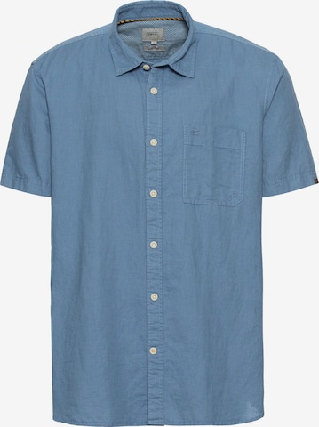 CAMEL ACTIVE Button Up Shirt in Blue: front