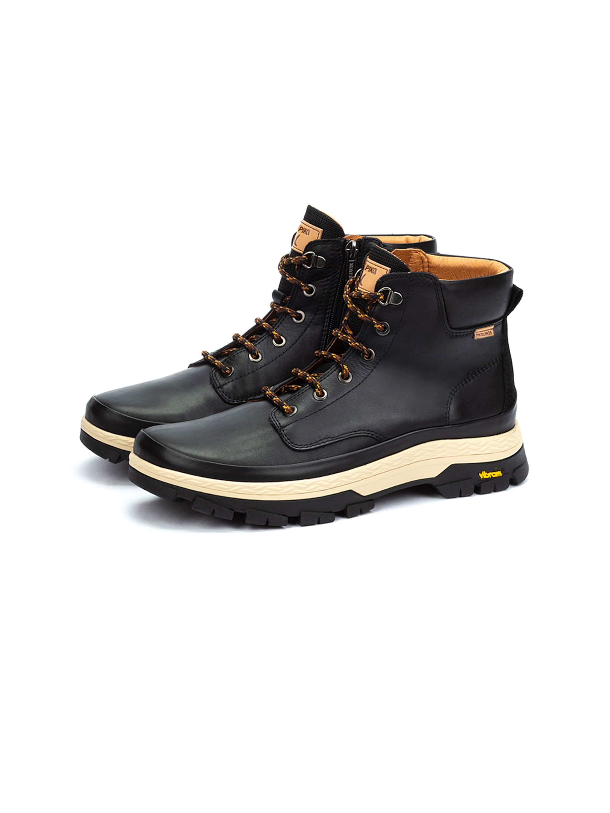 Boots stringati 'Santander' di PIKOLINOS in nero