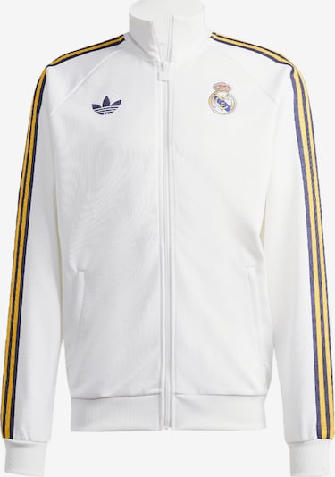 ADIDAS PERFORMANCE Sportska sweater majica 'REAL' u narančasta / crna / bijela, Pregled proizvoda