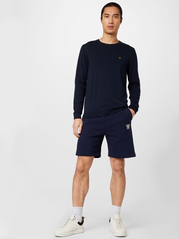 WOOD WOOD Regular Shorts 'Jax' in Blau