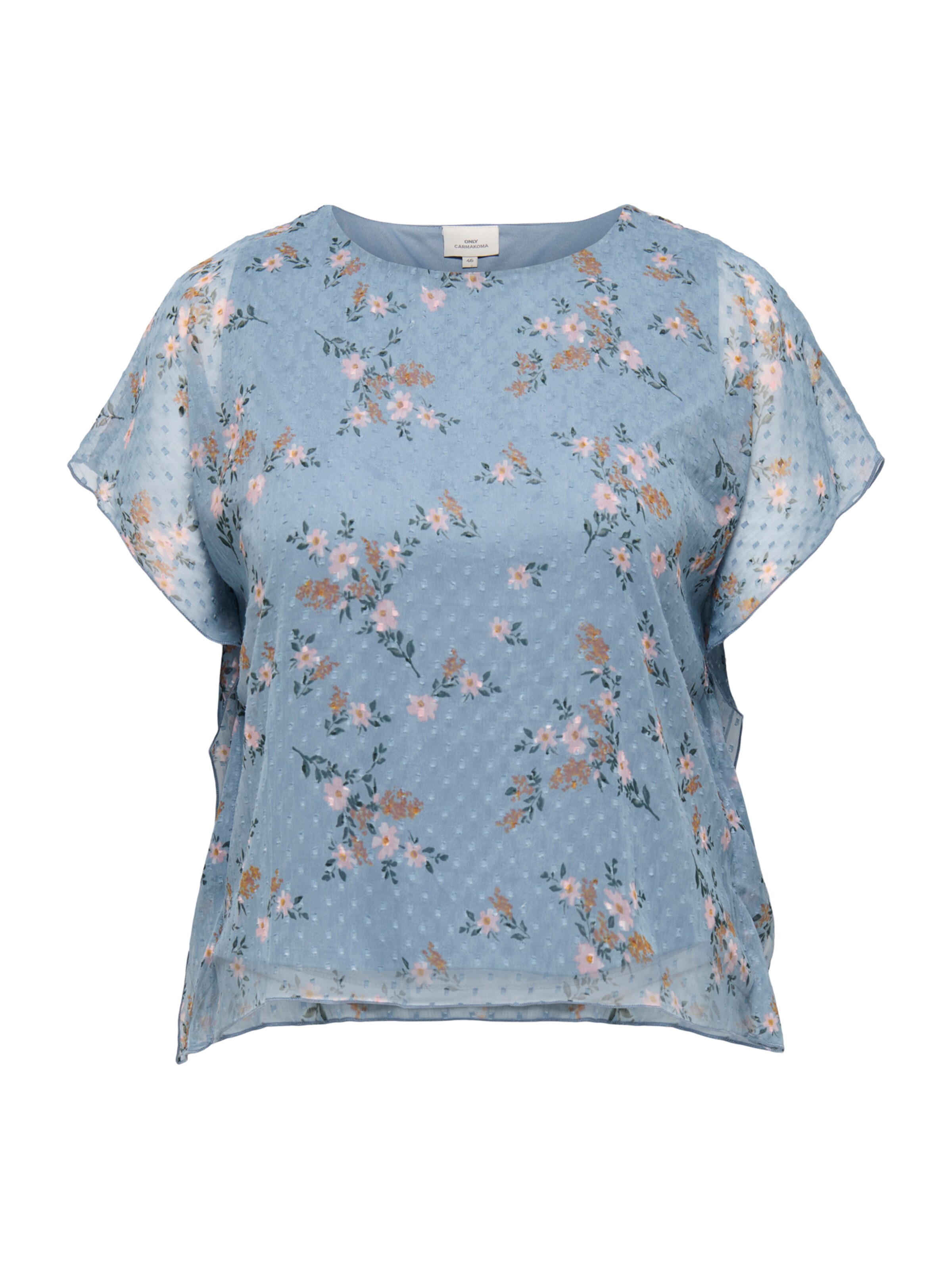 ONLY Carmakoma Blouse 'CARSIGRID' in Blue: front
