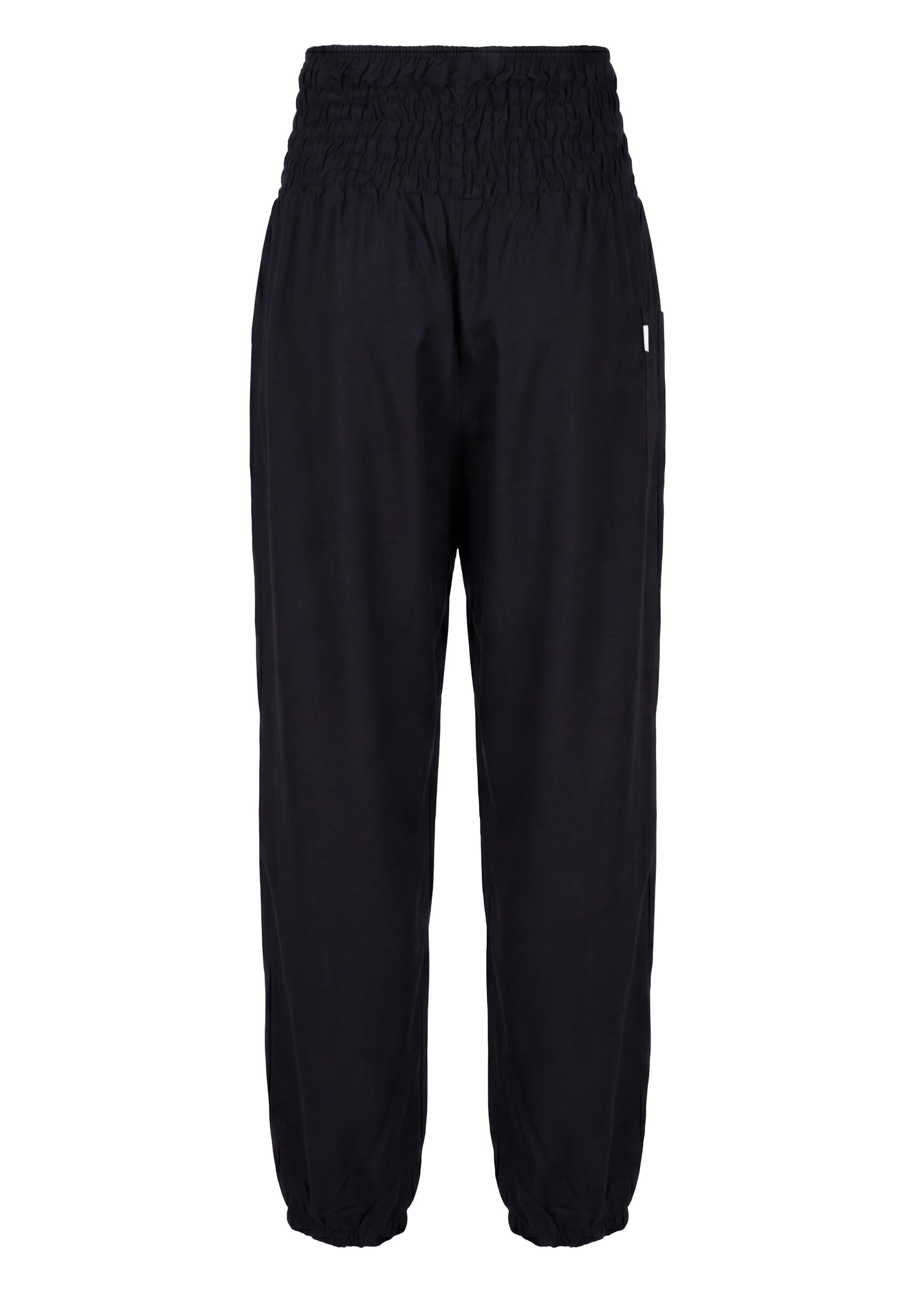 Paigh Regular Harem Pants in Black