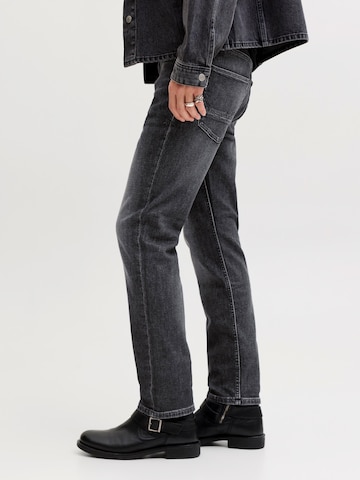 Coupe slim Jean 'JJICLARK JJVINTAGE' JACK & JONES en noir