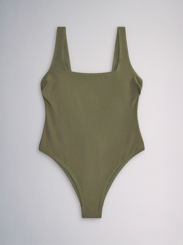 Bustier Maillot de bain The Set en vert