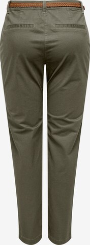 JDY Slim fit Chino Pants 'CHICAGO' in Green