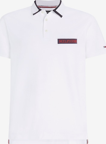 TOMMY HILFIGER Poloshirt in Weiß: predná strana