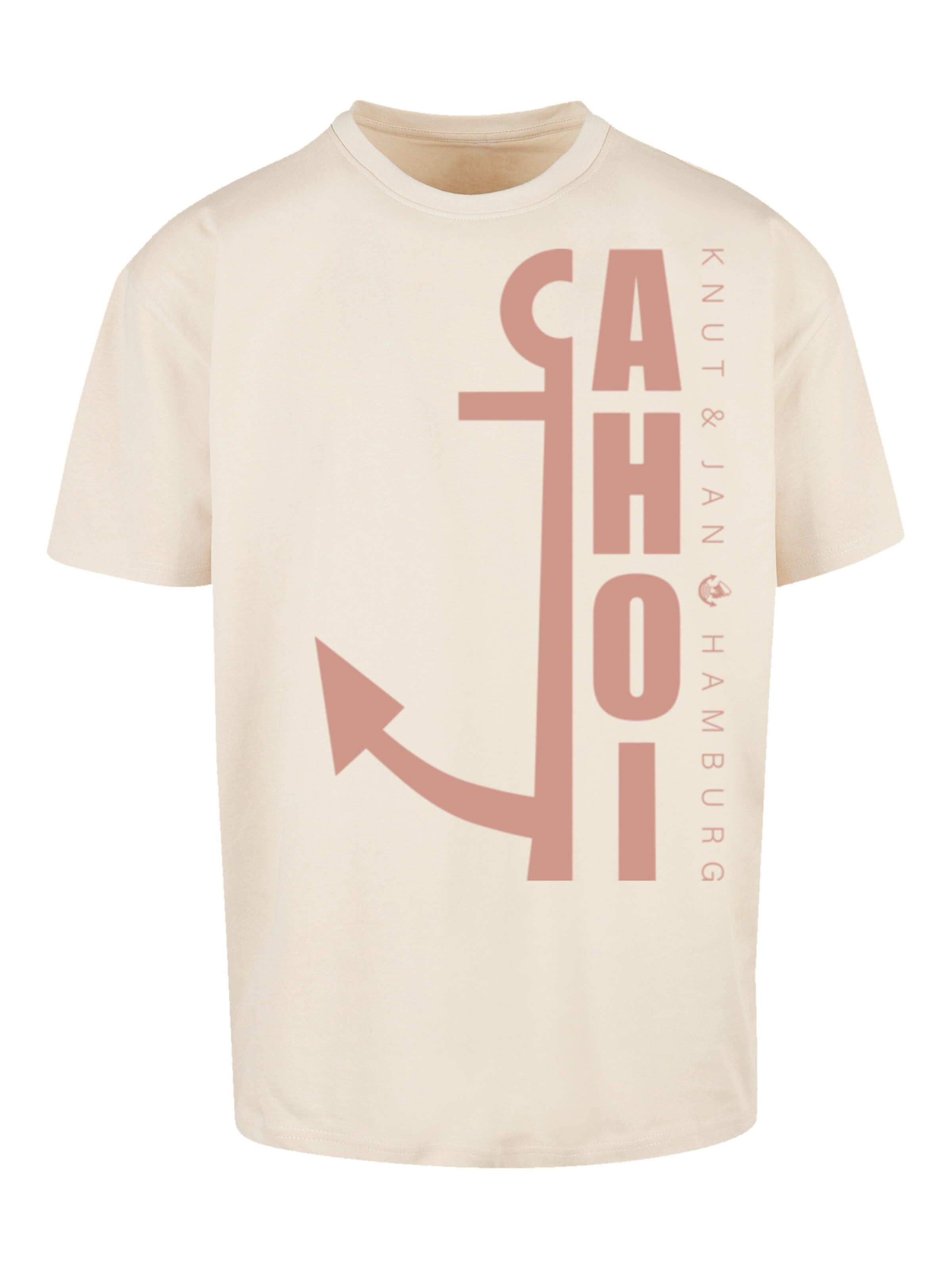 F4NT4STIC Shirt in Beige: voorkant