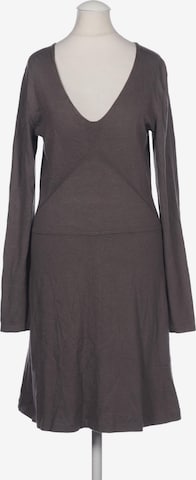 Turnover Dress in S in Grey: front