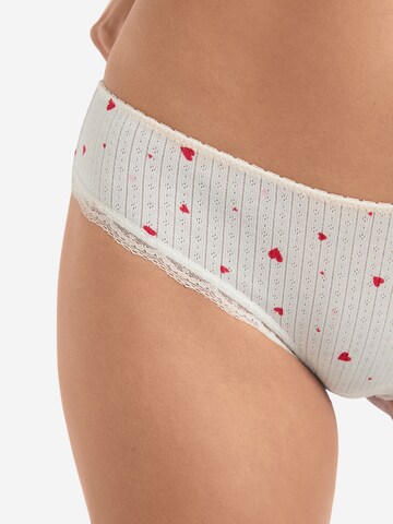 ETAM Boyshorts 'Vanity Gourman' in White