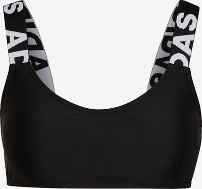 ADIDAS PERFORMANCE Athletic Bikini Top in Black / White, Item view
