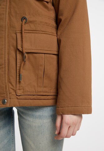 DreiMaster Vintage Winter jacket in Brown