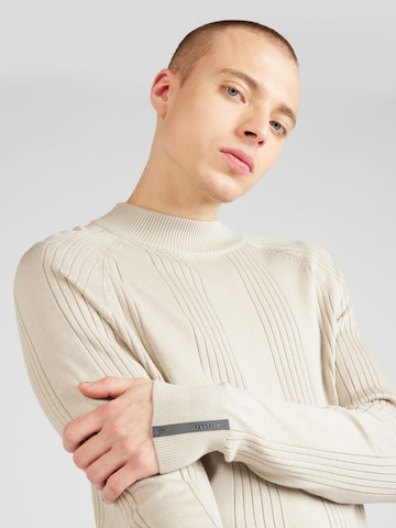 Key Largo Sweater 'EMOTION' in Beige